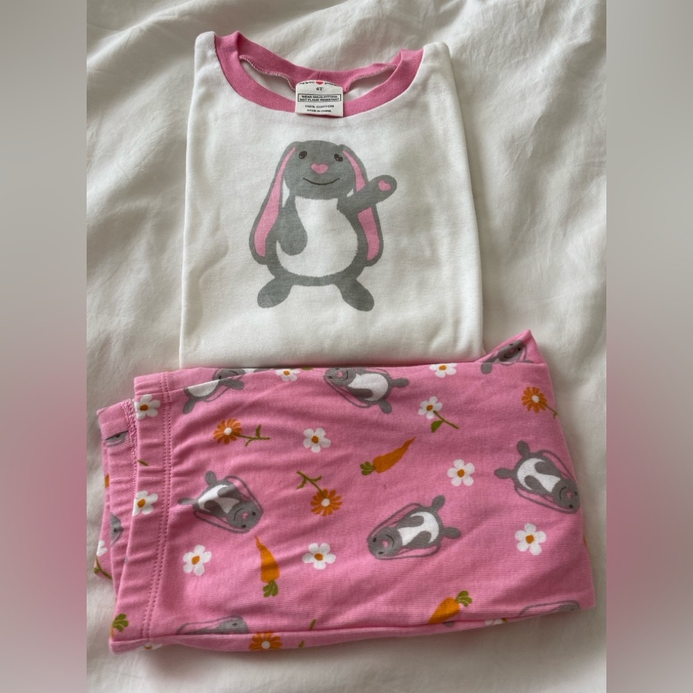 Cotton Bunny Pajamas by Apple Park